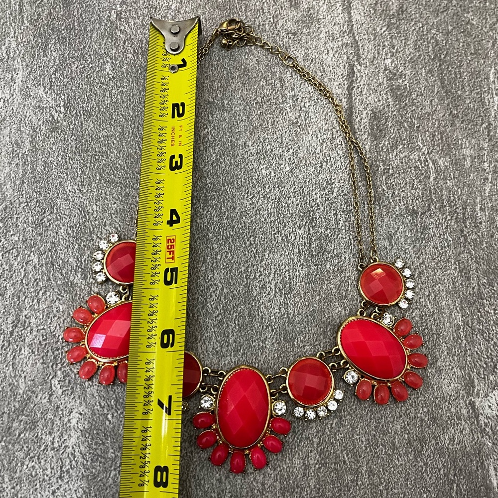 Pink Statement Necklace - Picture 4 of 4